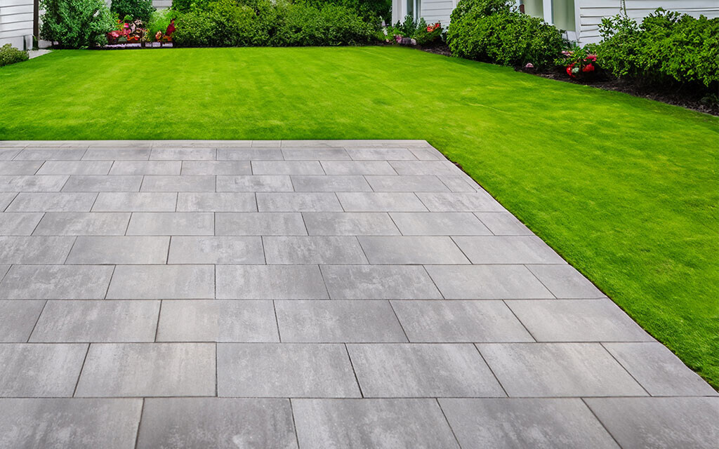Terrassenplatten weiß anthrazit
