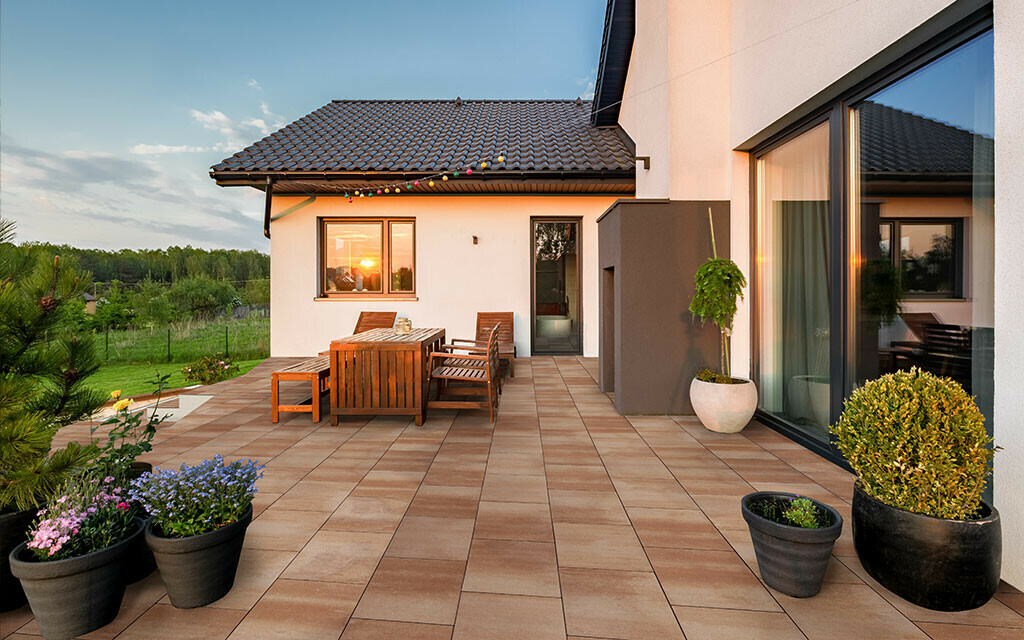 Terrassenplatten mediterran OBI