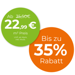 Rabatt- QuintanoPur-Platten