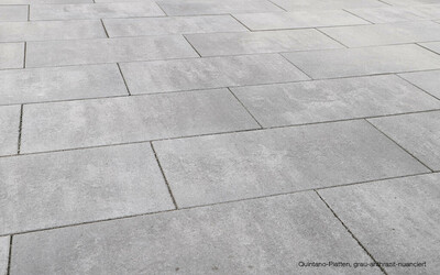 Terrassenplatten 60 cm grau-anthrazit Nahaufnahme