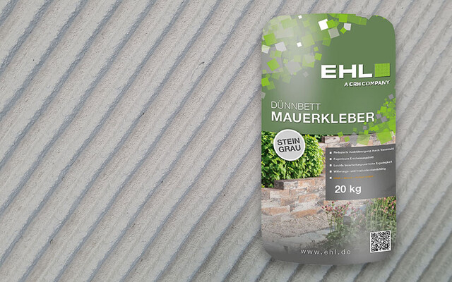 Mauerkleber sandgrau
