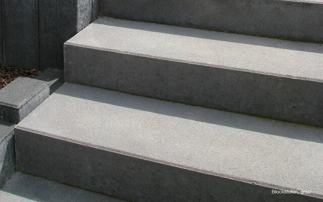 Betonstufen