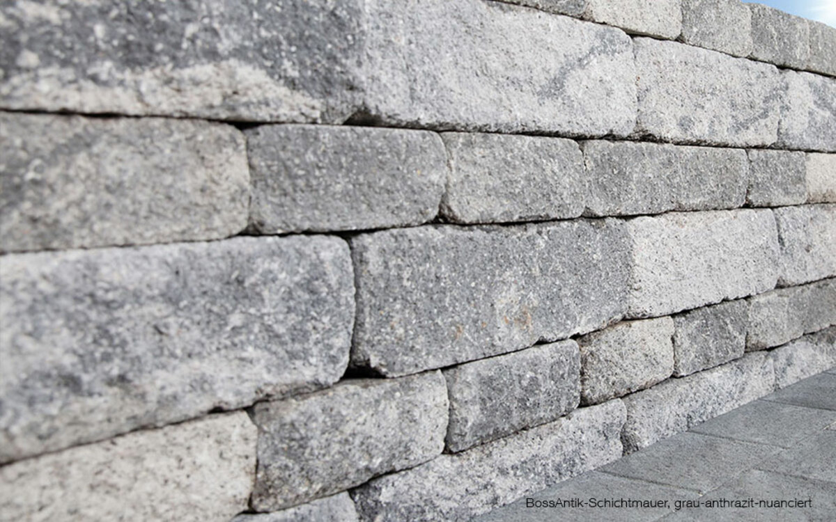 BossAntik Schichtmauer