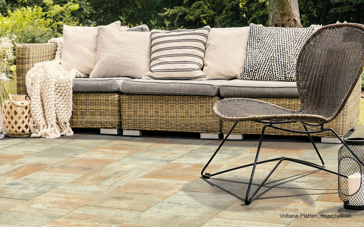 Terrassenplatten mediterran Voltana