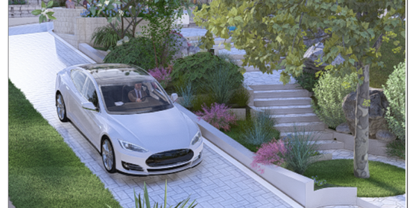 EHL Design Service 3D+, Auffahrt