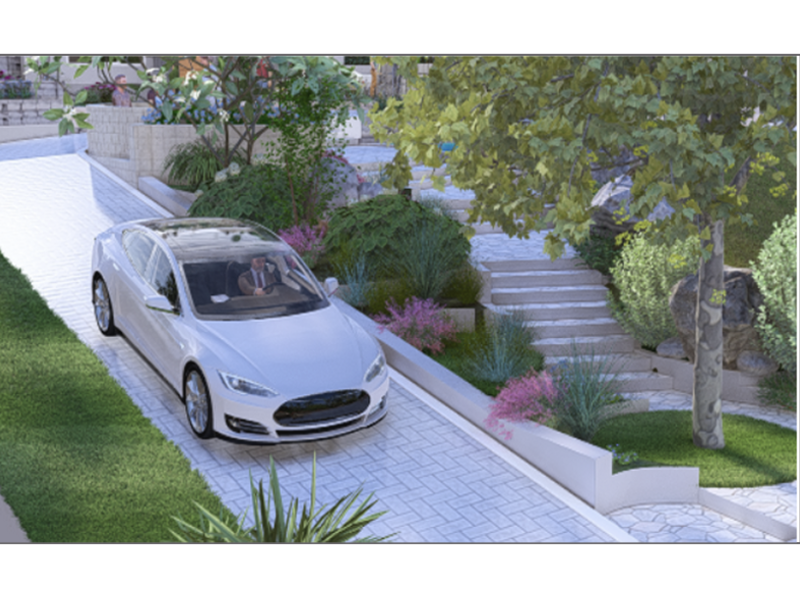 EHL Design Service 3D+, Auffahrt