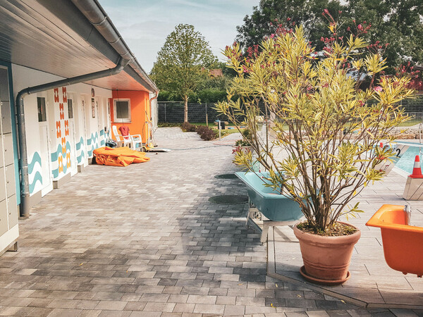 Freibad Gelchsheim Eingang