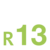 Piktogramm R13 für Rutschfestigkeit