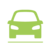 Piktogramm: befahrbare Fläche, grünes Auto-Symbol auf weißem Hintergrund