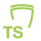 Piktogramm Tiefenschutz mit grünem Schild und Buchstaben TS