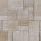 EHL Pflastersteine in Beige, rechteckig im Verband verlegt für Gartenweg und Terrasse