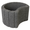 EHL Mauerstein anthrazit, 50x40x30 cm, Produkt