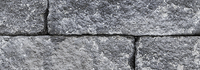 EHL graues Natursteinmauerwerk mit grober Oberfläche
