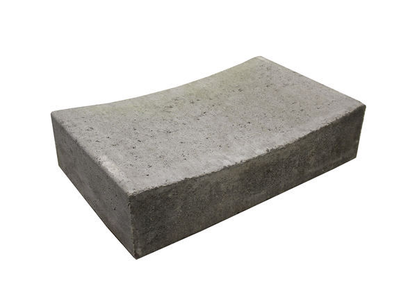 EHL Muldenstein, grauer Betonstein, 50x30x12 cm, Produkt
