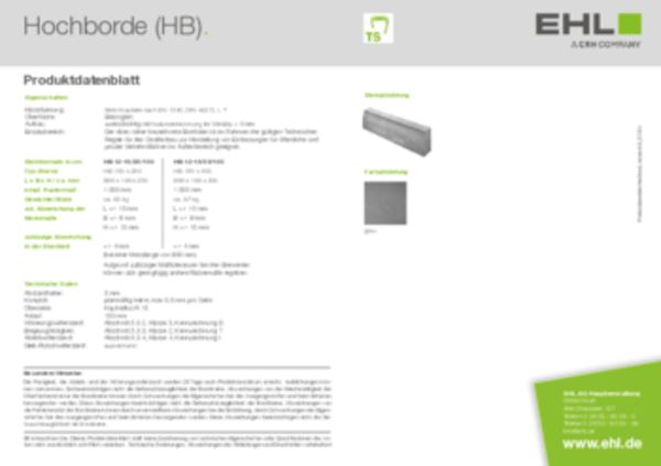 EHL-Datenblatt-Hochborde