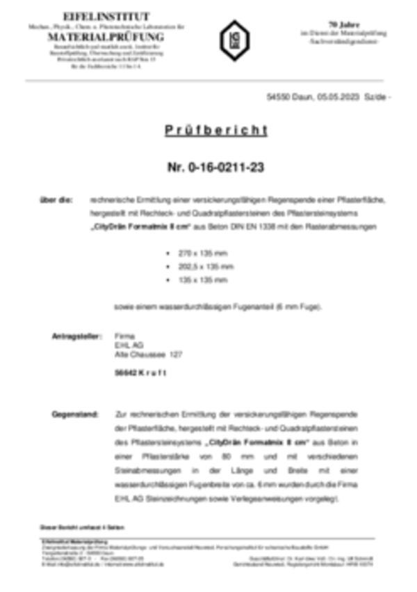 wasserdurchlaessiges_Pflaster-Pruefzeugnis-CityDraen-Formatmix_8cm