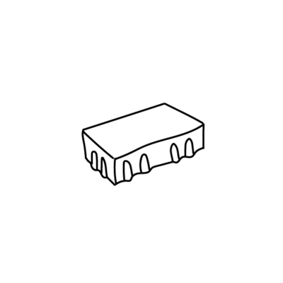 AquaDrän Einzelstein 22,5 x 15 cm