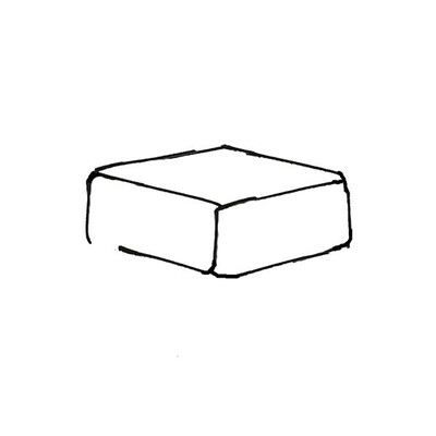 Skizze Verona Antik-Mauerstein 20x20x7